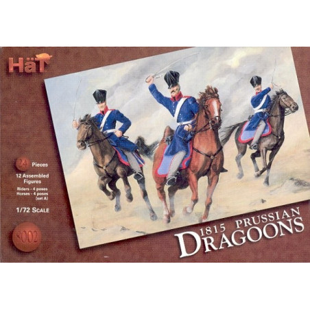 HAT : DRAGONES PRUSIANOS NAPOLEON escala 1:72