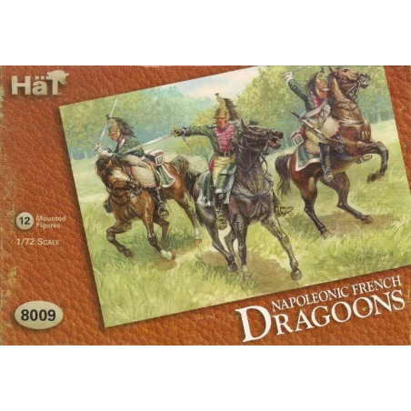 HÄT: DRAGONES FRANCESES NAPOLEONICOS escala 1:72