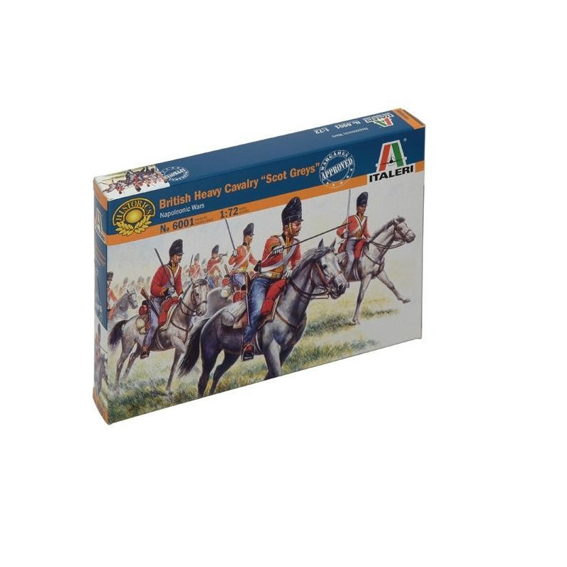 ITALERI : CABALLERIA PESADA BRITANICA escala 1:72