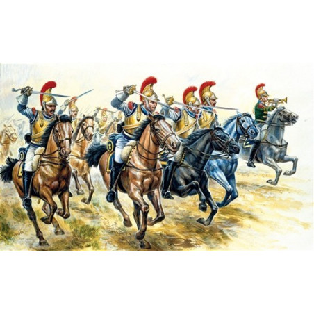 ITALIERI: CARABINIERS Caballeria Francesa escala 1:72