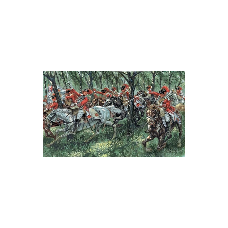 ITALIERI: BRITISH CAV.US.IND 1776 escala 1:72