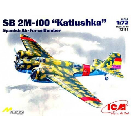 ICM: SB 2M-100 KATIUSCHKA SPANISH BOMBER escala 1:72