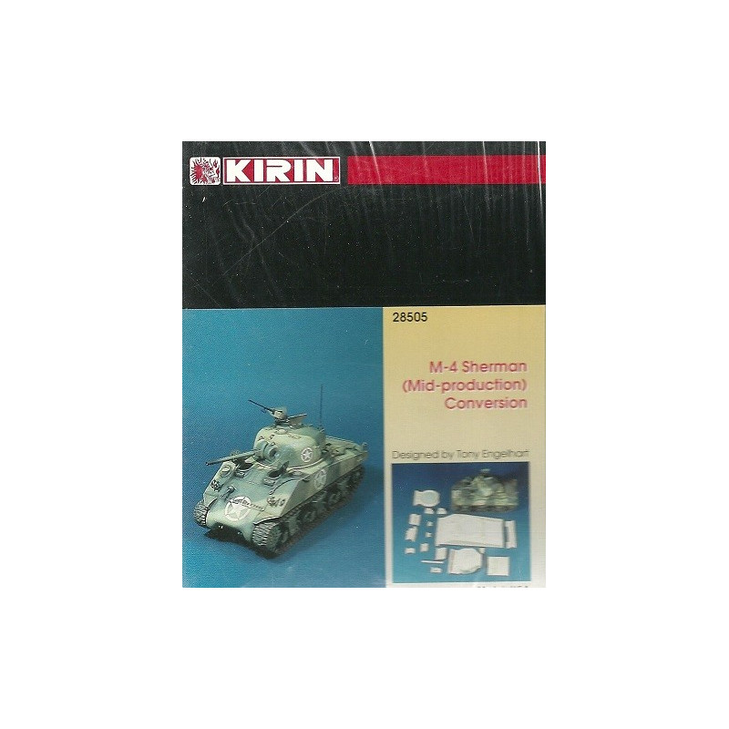 KIRIN : Kit de conversion en Resina  para M-4 SHERMAN  Escala 1:35