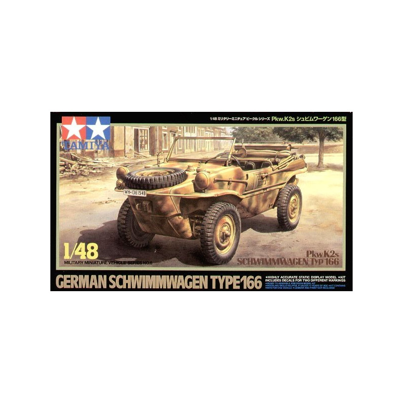 TAMIYA : VEHICULO ANFIBIO ALEMAN escala 1:48