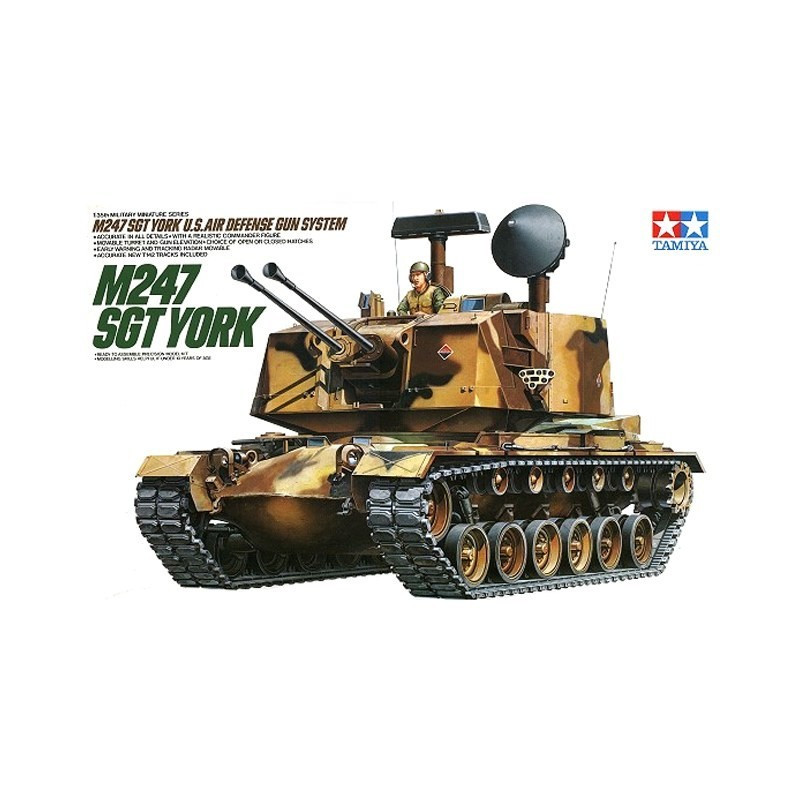 TAMIYA: M 247  SGT YORK escala 1:35