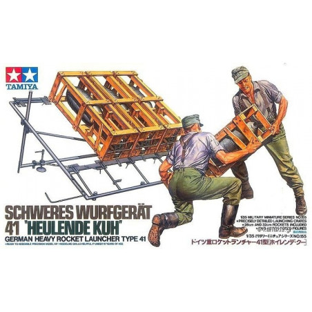 TAMIYA: SCHWERES WURFGERAT 41  HEULENDE KUH escala 1:35