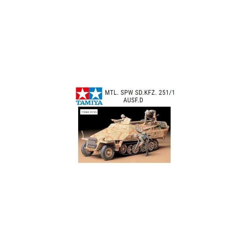 TAMIYA : Mtl. SPW sd.Kfz.2511 Ausf.D    Escala 1:35