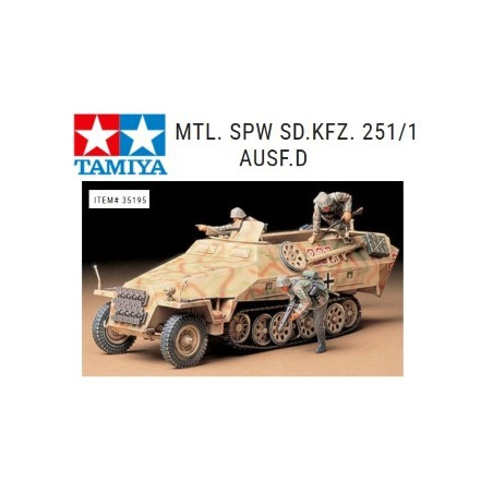 TAMIYA : Mtl. SPW sd.Kfz.2511 Ausf.D    Escala 1:35