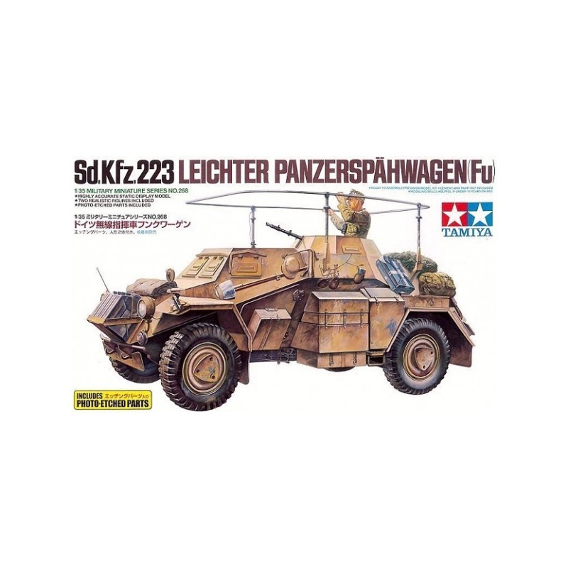 TAMIYA :  German vehicule  Sd.Kfz. 223 Leichter Panzerspahwagen    Escala 1:35