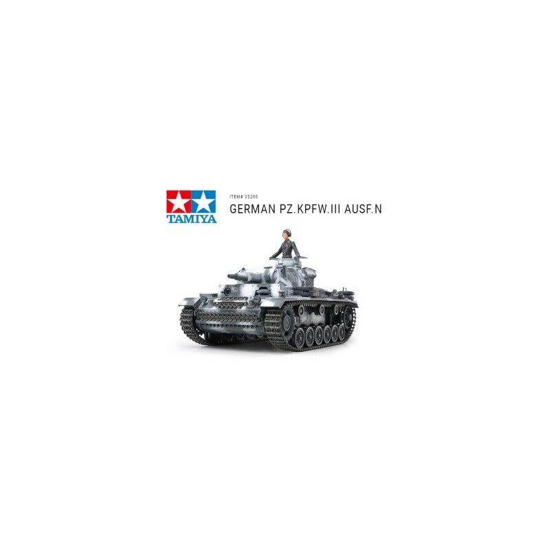 TAMIYA: PANZERKAMPFWAGEN  III Aysf.N escala 1:35