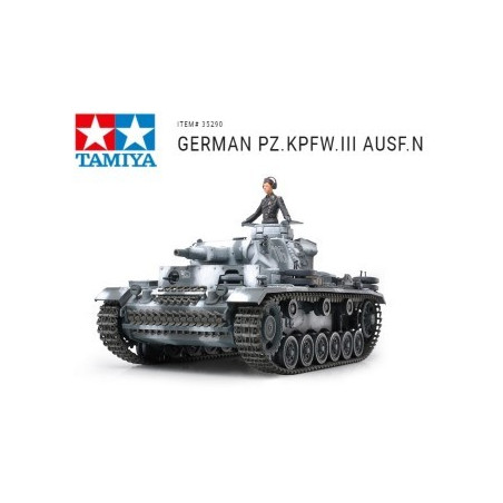 TAMIYA: PANZERKAMPFWAGEN  III Aysf.N escala 1:35