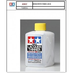 TAMIYA : DISOLVENTE LACA  - Lacquer Thinner