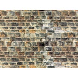 VOLLMER: MURO PIEDRA LABRADA IRREGULAR GRIS carton 250x125 mm.