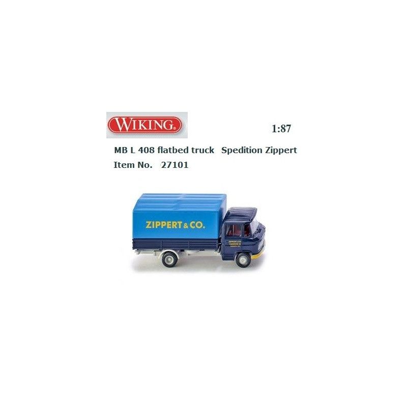 WIKING : CAMION  DE TRASNPORTE  escala 1:87