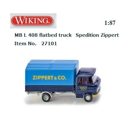 WIKING : CAMION  DE TRASNPORTE  escala 1:87