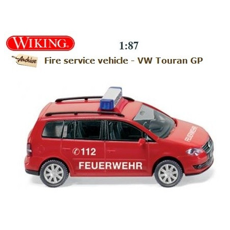 WIKING : VW TOURAN BOMBEROS   escala 1:87