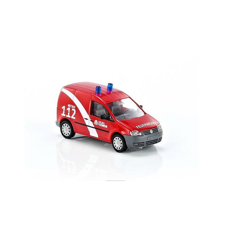 WIKING : COCHE AUXILIAR BOMBEROS VW CADDY II   escala 1:87