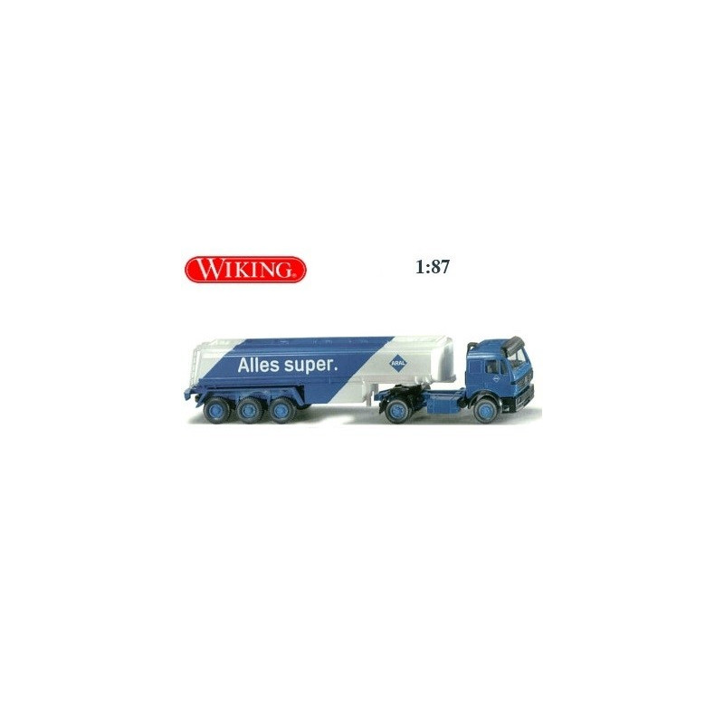 WIKING : CAMION CISTERNA MB  ALLES SUPER   escala 1:87