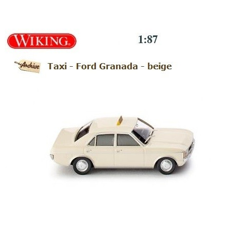 WIKING : TAXI FORD GRANADA    escala 1:87