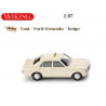 WIKING : TAXI FORD GRANADA    escala 1:87