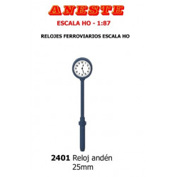 ANESTE : RELOJ ANDEN 25 mm de altura