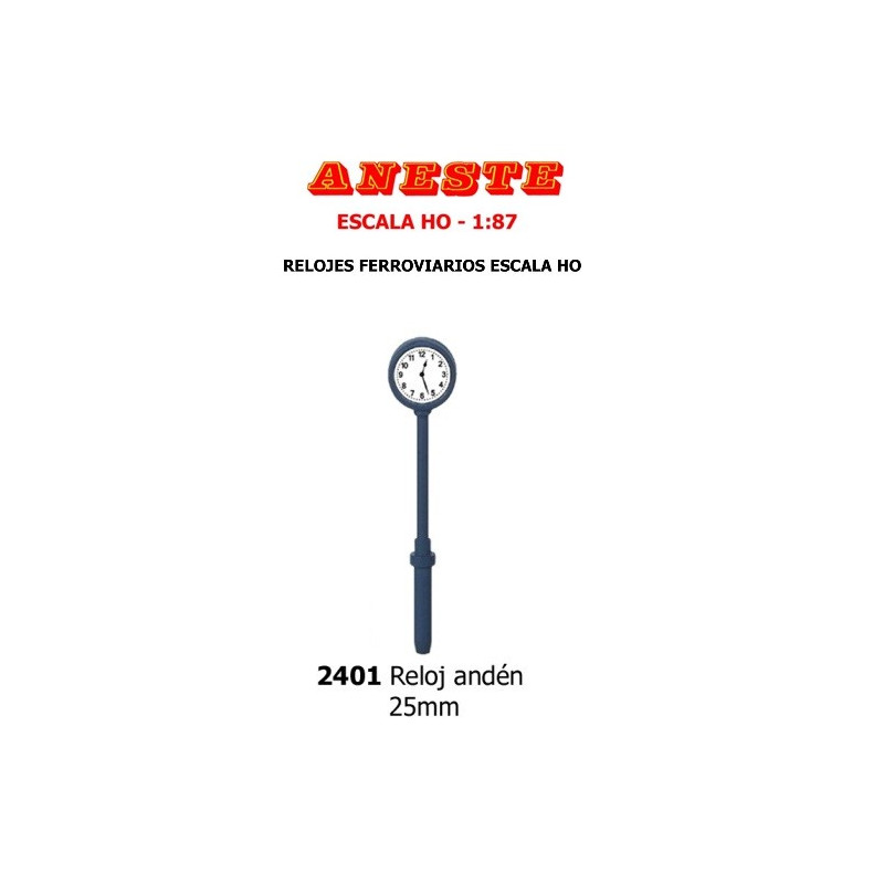 ANESTE : RELOJ ANDEN 25 mm de altura