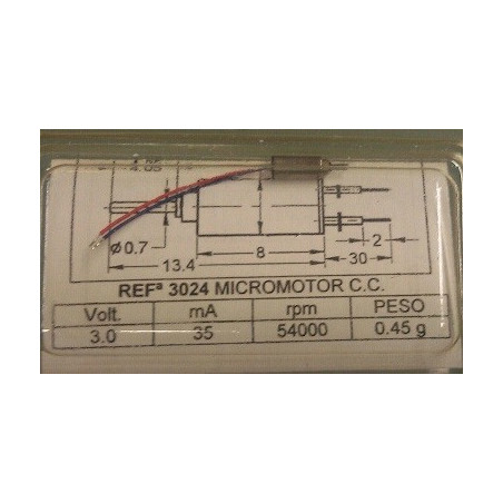 ANESTE : MICRO MOTOR C.Continua  4mm