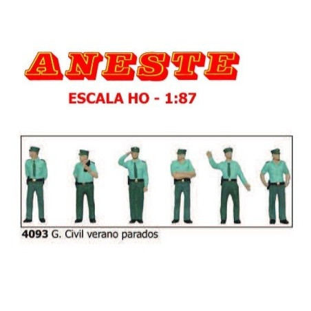 ANESTE : GUARDIA CIVIL VERANO PARADOS   escala HO