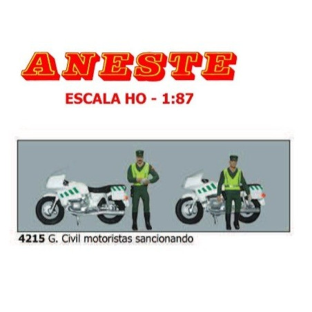 ANESTE : MOTORISTAS GUARDIA CIVIL SANCIONANDO  Escala HO