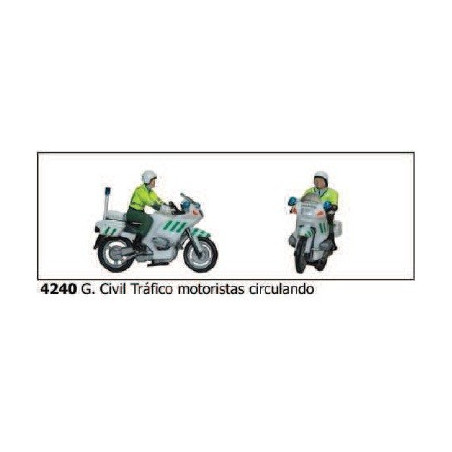 ANESTE : MOTORISTAS CIRCULANDO  GUARDIA CIVIL  Escala HO