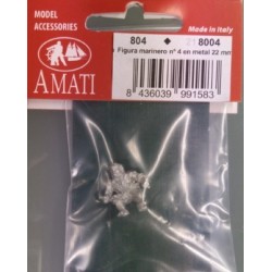 AMATI : Figura de Marinero nº4 en metal 22 mm