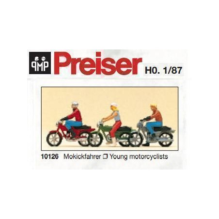 PREISER :  MOTORISTAS  escala HO