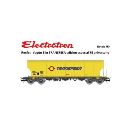 ELECTROTREN : Vagon RENFE silo TRANSFESA    Escala HO