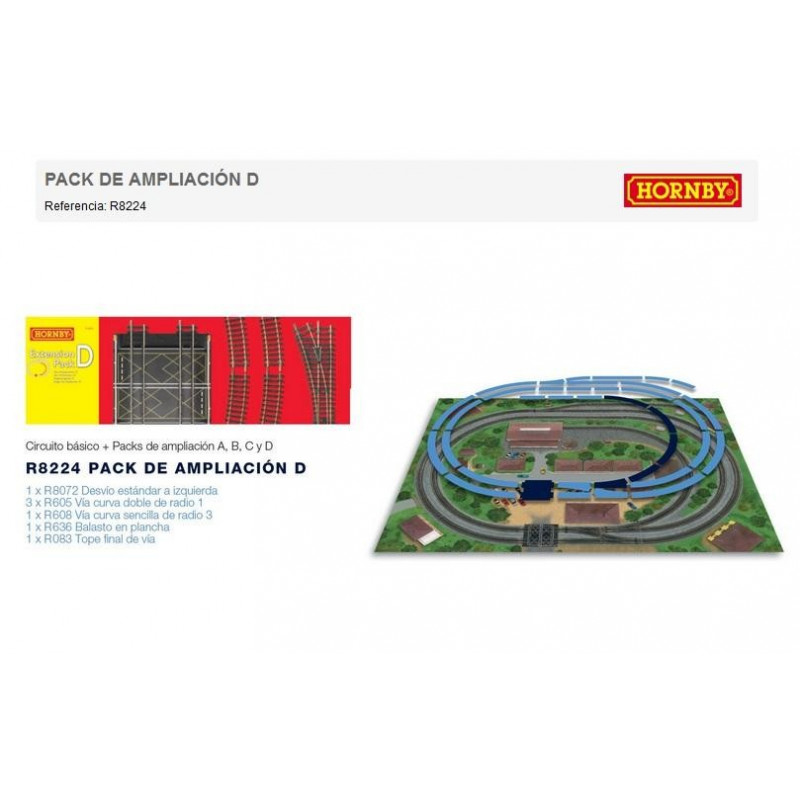 HORNBY :  EXTENSION PACK D  escala HO