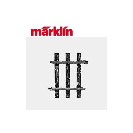 MARKLIN : VIA I  RECTA  80,4 mm
