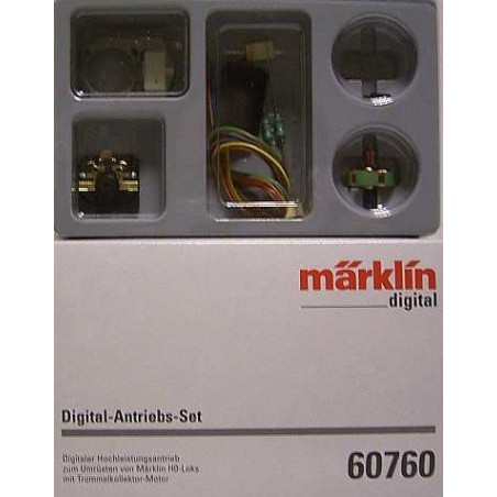 MARKLIN : SET CONVERSION decoder + motor 5 polos