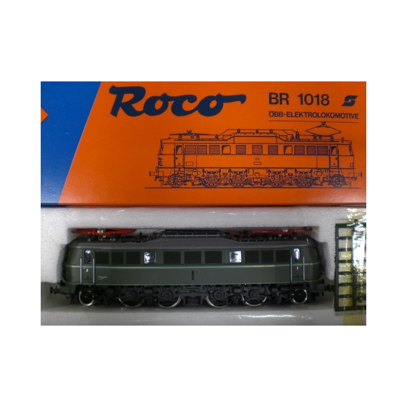 ROCO : Locomotora  Eléctrica BR 1018 Suiza HO Corriente Continua Analógica