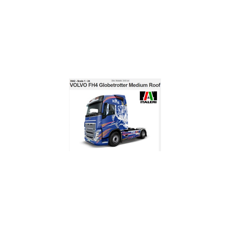 ITALERI : VOLVO FH4 GLOBERTROTTER SHOW TRUCK    Escala 1:24