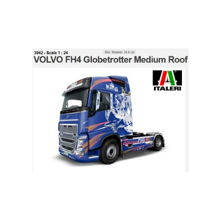 ITALERI : VOLVO FH4 GLOBERTROTTER SHOW TRUCK    Escala 1:24